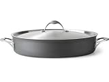Calphalon One Infused Anodized 7-Quart Sauteuse with Lid