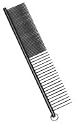 Groomaster Anti-Static Comb Med/Coarse 7.5 inch