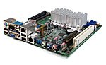 Jetway NC9C-550 Dual Core Atom Mini-ITX Mainboard