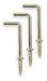 Battalion 1WBK8 Shoulder Hook, Length 1 1/4 In, PK 20