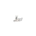 SNOWY LYING DOWN FIGURINE FROM THE ADVENTURES OF TINTIN
