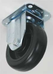 Industrial Grade 4X697 Rigid Caster, 5 In
