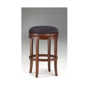 Oak View Backless Swivel Counter Stool - Cherry by Hillsdale