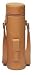 Picnic Gift Enclave Leather Wine Tote Single Bottle Carrier in Brown - Picnic Gift 4005-BN
