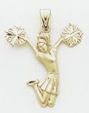 Cheerleader Charm - M1770 - B0002WRSRO