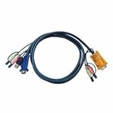 ATEN USB�Ή�KVM�P�[�u�� 1.8M (SPHD15��DSUB15�EUSB�EAUDIO) 2L-5302U