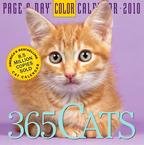 365 Cats Page-A-Day color 2010 Desk Calendar