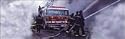 Fifth Alarm rear window graphic