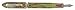 Office Products : Conklin Nozac Rain Forest Medium Point Fountain Pen - NC22-2
