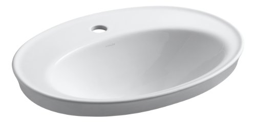 KOHLER K-2075-1-0 Serif Self-Rimming Lavatory, White