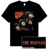 Beatles 'Rubber Soul' classic black T-Shirt