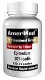 Horny Goat Weed - 120 Capsules 400 mg 20% Icariin Epimedium Aphrodisiac