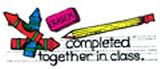 STAMP COMPLETED TOGETHER IN CLASS