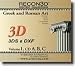 RECON3D Vol.1 Greek and Roman Art, 3D Content Collection (3DS , DXF Formats)
