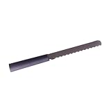 Rada Cutlery Bagel Knife, Made in USA, Dishwasher Safe Black Handle