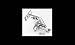 Edelbrock 8036 Cadmium Throttle Cable Bracket