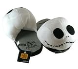 21YGZSkxMVL. SL160  Disney Nightmare Before Christmas slippers   Jack plush slippers