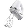 Cuisinart HM-70 Power Advantage 7-Speed Hand Mixer, Stainless and White
