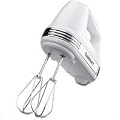 Cuisinart HM-70 Power Advantage 7-Speed Hand Mixer, Stainless and White