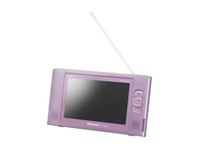 パナソニック ポータブルワンセグテレビ(ピンク):SVME550P SV-ME550-P