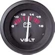 Teleflex 57901P 8-18VDC Amega Voltage Gauge Kit