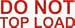 Adazon Inc. PL022 Do Not Top Load, Packing Label for common carrier shipments in the ...