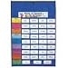 Carson-Dellosa Publishing CD-5601 Original Pocket Chart, 34 x52, 10 Rows of Pockets, Blue
