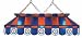 Imperial Texas Rangers Licensed 40-Inch Rectangular Stained Glass Billiard Table Light