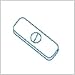 OLYMPUS PWT-021 CAMEDIA X-350用 バランスウェイト