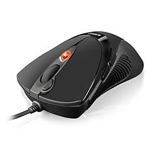 Sharkoon FireGlider - Maus - Laser - 7 Taste(n) - verkabelt - USB - Schwarz