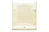 Sterling 722321000 Ensemble Curve Shower Back Wall Only White