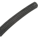 Techflex 1/2 F6 Split Sleeving 25 ft. Black
