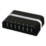 7 Port USB 2.0 POWERED HUB - rubberised strong case
