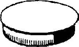 8 #603 Black Cap Small End