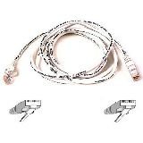 Belkin patch cable - 30 ft ( A3L791-30-WHT-S )