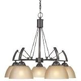 Asian Chandelier/Dinette BY Dolan Designs