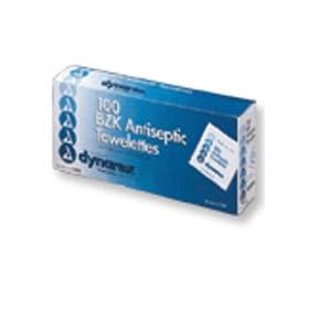Antiseptic Wipe Benzalkonium BZK First Aid Wipes 100/Box