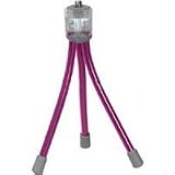 HCFPPK Hakuba Clear Flexible Mini Tabletop Tripod - Pink