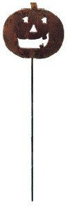 Pumpkin Rusted Garden Stake. Brand New Quality Product