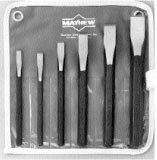 Mayhew 1/4-3/4' Range 6pc Mayhew Coldchisel Set