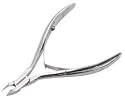 Tweezerman 1/2 Jaw Chrome Cuticle Nipper