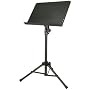 Music stand solid sheet holder