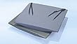 [Itm] With Non-Slip Cushion Cover, 16" x 18" [Acsry To]: Solid Seat Insert - No-S... see description