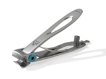 Premax Stainless Steel Nail Clipper for Men with Ring Lock System. Made in Italy