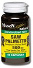 Saw Palmetto 500mg 90 gelcaps