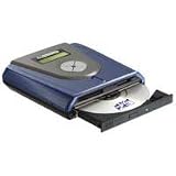 EZDigiMagic 2nd Generation Portable CDR Burner, Combo Digital Photos Backup/Sharing Device, Color Silver/Blue
