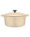Martha Stewart Collection Sand Enameled Cast Iron Casserole, 7 Qt.