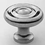 Newport Brass 10-69 Satin Brass 1.25 Round Colonial Cabinet Knob with Screw 10-69
