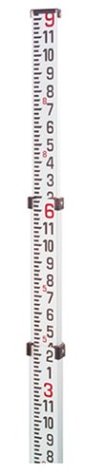 Keson SLR33F8 9-Foot Telescoping Aluminum Grade Rod in Feet and Inches