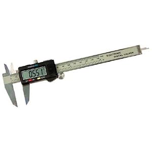 6 Inch LCD Digital Caliper with Extra Battery and Case by Pit Bull